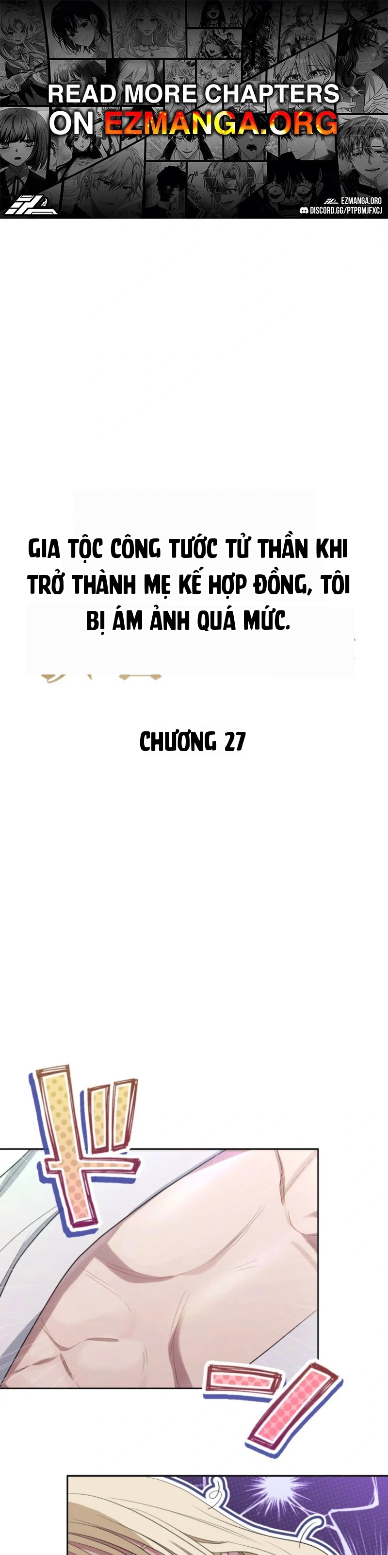 Trở Thành Mẹ Kế Hợp Đồng Của Công Tước Tử Thần Chapter 27 - 1