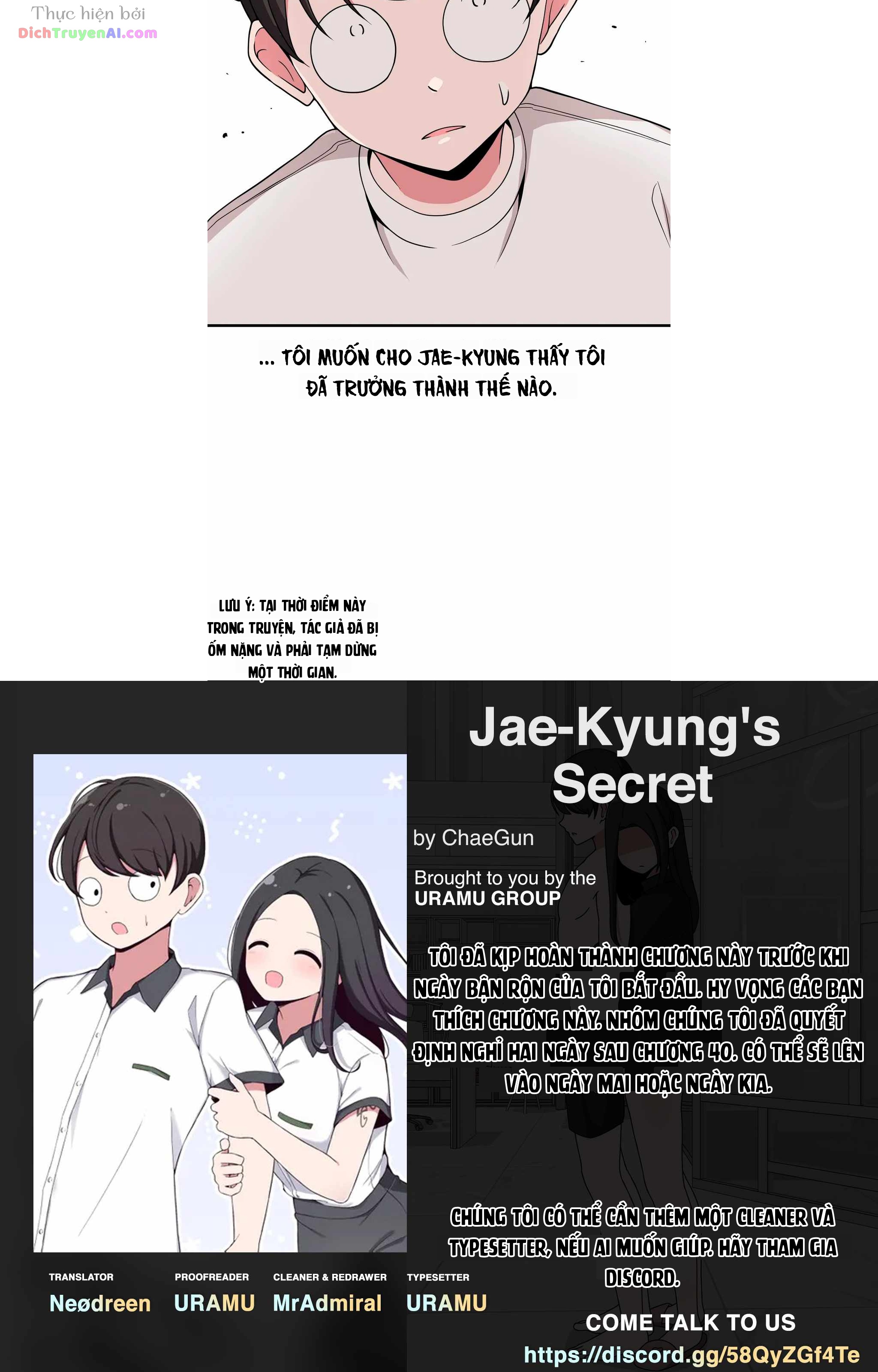 Bí Mật Của Cô Bạn Bàn Bên Chapter 38 - 43