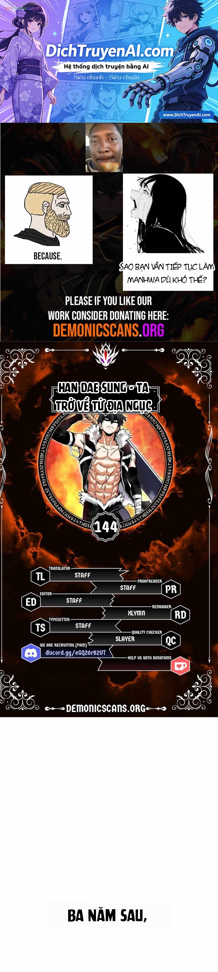 Ta Trở Về Từ Địa Ngục Chapter 144 - 1